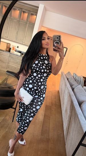 Polka Dot Jumpsuit