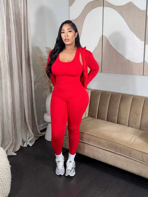 3pc Leisure Set (Mauve)